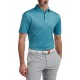 Поло FJ Lisle Cocktail Print Storm Blue