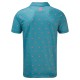 Поло FJ Lisle Cocktail Print Storm Blue