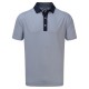 Поло FJ Lisle Foulard Print White/Lagoon