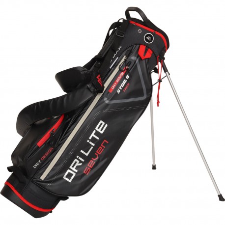 Бэг для гольфа BIG MAX STANDBAG DRI LITE SEVEN, SCHWARZ/ROT