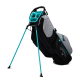 Бэг для гольфа Callaway Fairway C HD Double Strap серебристый/черный/зеленый на ножках