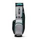 Бэг для гольфа Callaway Fairway C HD Double Strap серебристый/черный/зеленый на ножках