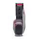 Бэг для гольфа Callaway Fairway C HD Double Strap Угольно-серый/серебристый/розовый на ножках