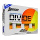 Мячи для гольфа Srixon Q-STAR Tour DIVIDE желтый оранжевый