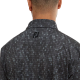 Поло Footjoy Digital Camo FJ Print Lisle Черный