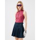 Поло для гольфа J. Lindeberg Dena Print Sleeveless красный