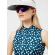 Поло для гольфа J. Lindeberg Dena Print Sleeveless синий