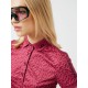 Поло для гольфа J. Lindeberg Tour Tech Print красный