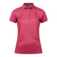 Поло для гольфа J. Lindeberg Tour Tech Print красный
