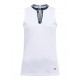 Поло для гольфа J. Lindeberg Leya Sleeveless белое
