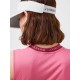 Поло для гольфа J. Lindeberg Leya Sleeveless розовое
