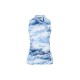 Поло для гольфа J. Lindeberg Dena Print Sleeveless голубой