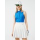 Поло для гольфа J. Lindeberg Dena Sleeveless синее