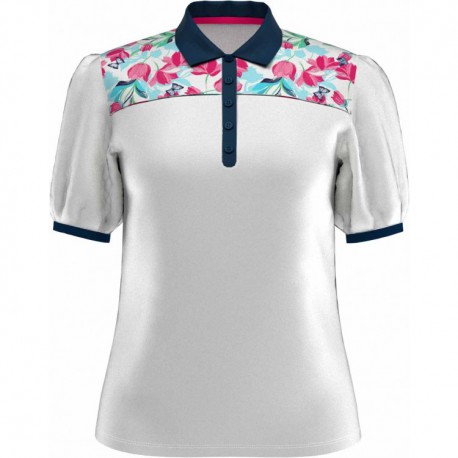 Поло для гольфа Callaway Brushstroke Print
