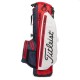 Бэг для гольфа Titleist Players 4 Plus StaDry на ножках темно-синий/красный