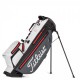 Бэг для гольфа Titleist Players 4 Plus StaDry на ножках бело-серый