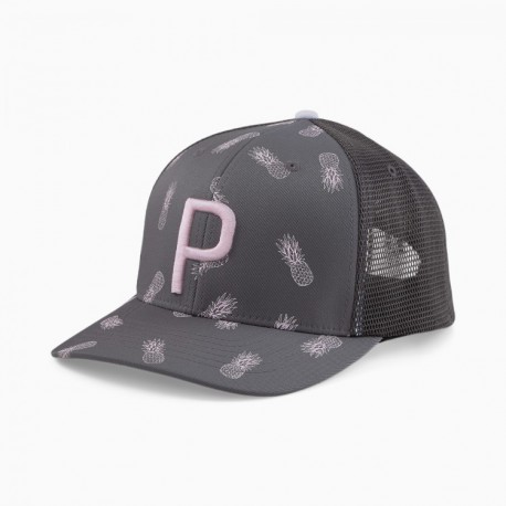 Кепка Puma Pineapple Trucker P серо-розовая
