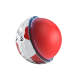 Мячи для гольфа Callaway Chrome Soft Truvis белый с красным 22