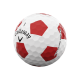 Мячи для гольфа Callaway Chrome Soft Truvis белый с красным 22
