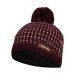 Шапка TaylorMade W Bobble Beanie Burgundy
