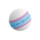 Мячи TaylorMade Tour Response Stripe Blue/Pink