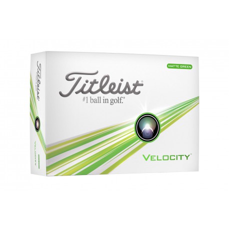 Мячи для гольфа Titleist Velocity зеленые 2024