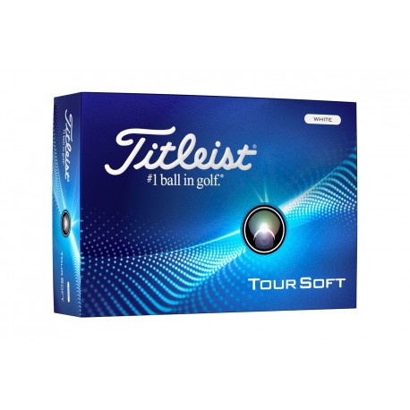 Мячи Titleist Tour Soft 2024 белые