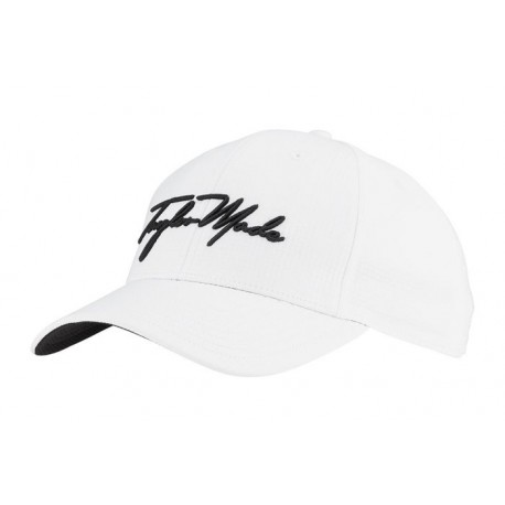 Кепка женская TaylorMade Script бело-черная