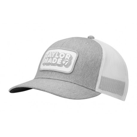 Кепка TaylorMade Retro Trucker серо-белая