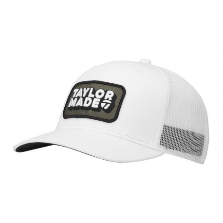 Кепка TaylorMade Retro Trucker белая