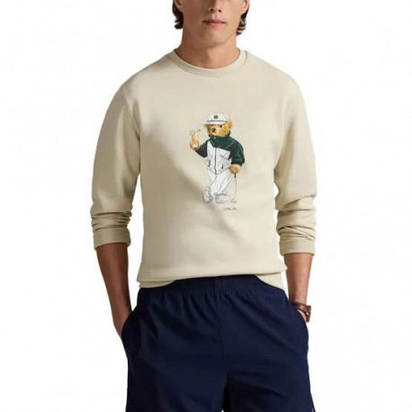 Свитшот Ralph Lauren Golf Bear бежевый