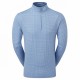 Пуловер FootJoy Tonal Heather Chill-Out темно зеленый