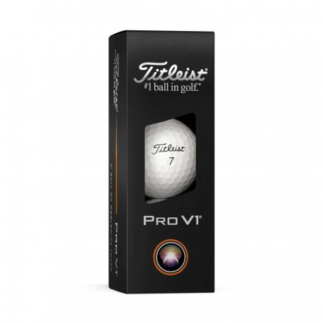 Мячи Titleist Pro V1 2025 белые (3шт)
