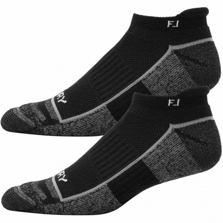 Носки FootJoy ProDry Roll Tab черные (2 пары)
