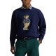 Свитшот Ralph Lauren Golf Bear синий