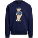 Свитшот Ralph Lauren Golf Bear синий