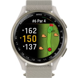 Часы Garmin Approach S50 бежевые