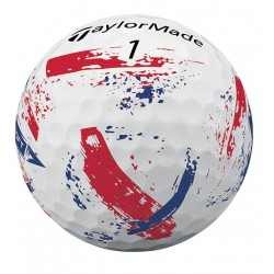 Мячи TaylorMade SpeedSoft INK красно-синие