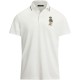 Поло Ralph Lauren Golf Bear белое