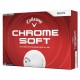 Мячи Callaway Chrome Soft 2026 белые