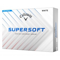Мячи для гольфа Callaway SuperSoft 2025 белые