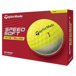 Мячи TaylorMade SpeedSoft желтые