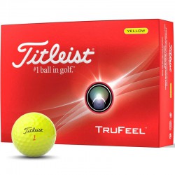 Мячи Titleist TruFeel желтые