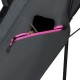 Бэг для гольфа TaylorMade Flextech Carry серый розовый