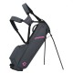 Бэг для гольфа TaylorMade Flextech Carry серый розовый