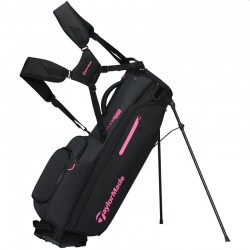 Бэг для гольфа TaylorMade Flextech черный-розовый