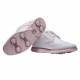 Кроссовки для гольфа FootJoy Traditions Shield Tip White Pink