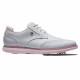 Кроссовки для гольфа FootJoy Traditions Shield Tip White Pink