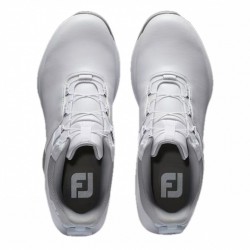 Кроссовки для гольфа FootJoy ProLite Boa White/Light Grey