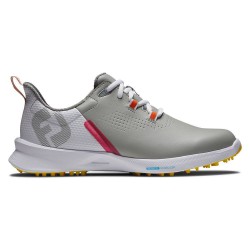 Кроссовки для гольфа FootJoy Fuel Grey/Yellow/Pink